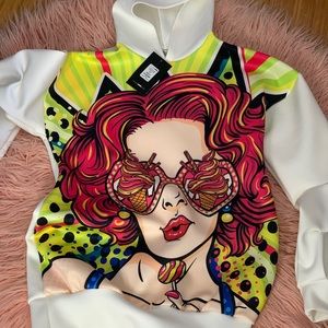 I Love Ice Cream Hooded Dress